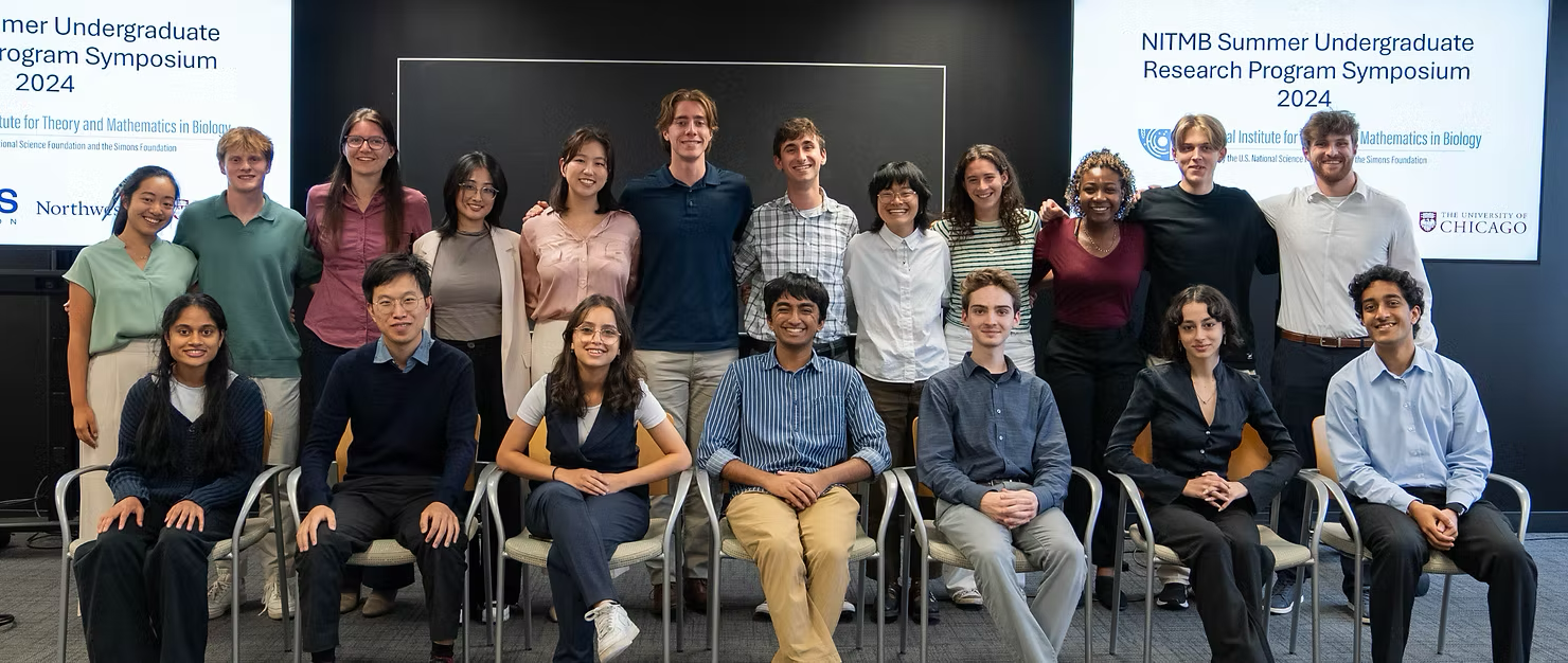 ‘Highlight of my summer’; NSF-Simons NITMB concludes inaugural Summer Undergraduate Research Program